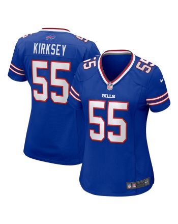 Christian Kirksey 55 Buffalo Bills Women Team Game Jersey - Royal