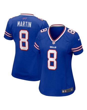 Sam Martin 8 Buffalo Bills Women Game Jersey - Royal