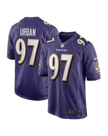 Brent Urban Baltimore Ravens Game Player Jersey - Purple