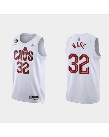 Cleveland Cavaliers 32 Dean Wade 2022-23 Association Edition White Men Jersey