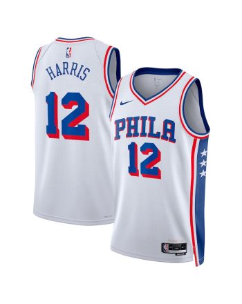 Tobias Harris 12 Philadelphia 76ers 2023/24 Swingman Jersey - Association Edition - White