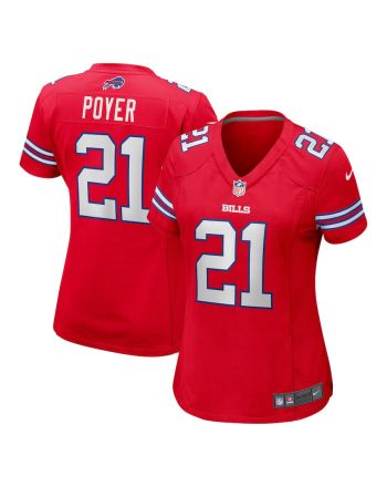 Jordan Poyer 21 Buffalo Bills Women Game Jersey - Red