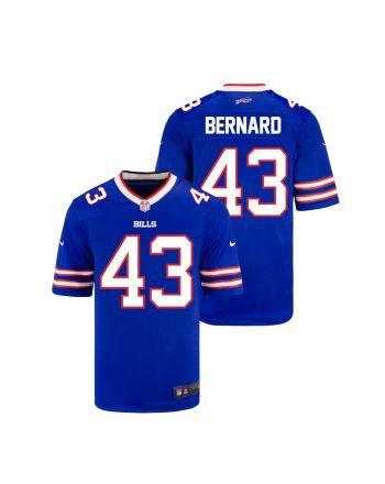 Terrel Bernard 43 Buffalo Bills YOUTH Home Game Jersey - Royal