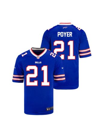 Jordan Poyer 21 Buffalo Bills YOUTH Home Game Jersey - Royal