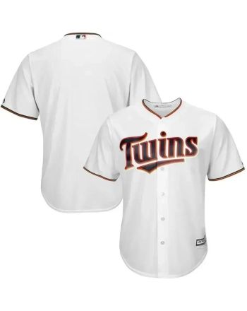 Minnesota Twins Big And Tall Cool Base Team Jersey - White