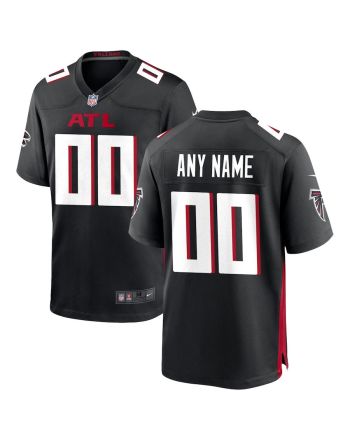 Atlanta Falcons Men Custom Game Jersey - Black