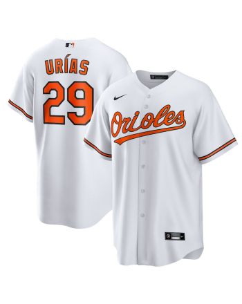 Ramón Urías 29 Baltimore Orioles Home Men Jersey - White