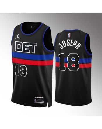 Cory Joseph 18 2022-23 Detroit Pistons Black Statement Edition Jersey Swingman