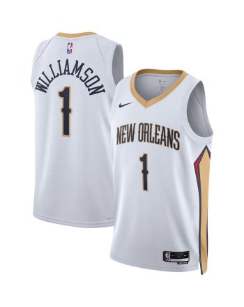 Zion Williamson 1 New Orleans Pelicans Men 2022/23 Swingman Jersey - Association Edition