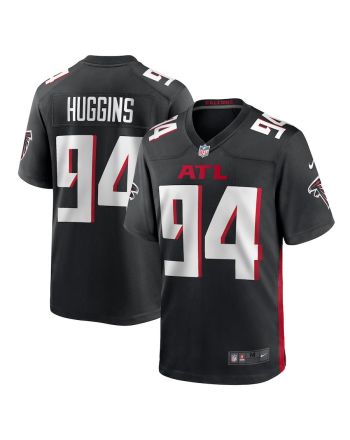 Albert Huggins 94 Atlanta Falcons Game Men Jersey - Black