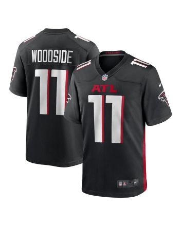 Logan Woodside 11 Atlanta Falcons Men's Team Game Jersey - Black