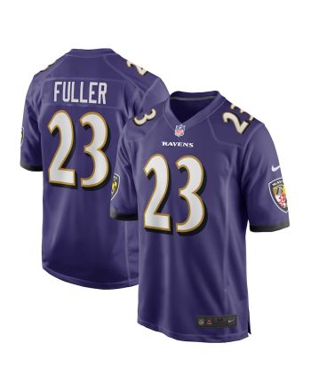 Kyle Fuller Baltimore Ravens Game Player Jersey - Purple