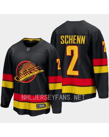 Vancouver Canucks Luke Schenn 2 2023-24 Alternate Jersey Breakaway Black