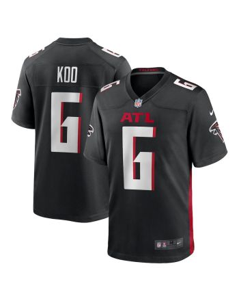 Younghoe Koo 6 Atlanta Falcons Men's Team Game Jersey - Black