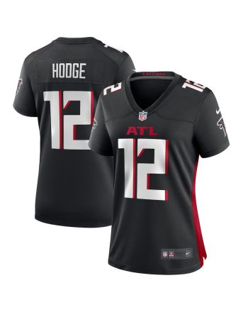 KhaDarel Hodge 12 Atlanta Falcons Women's Game Jersey - Black