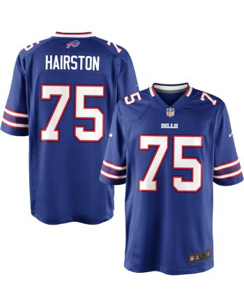 Chris Hairston 75 Buffalo Bills YOUTH Team Color Game Jersey