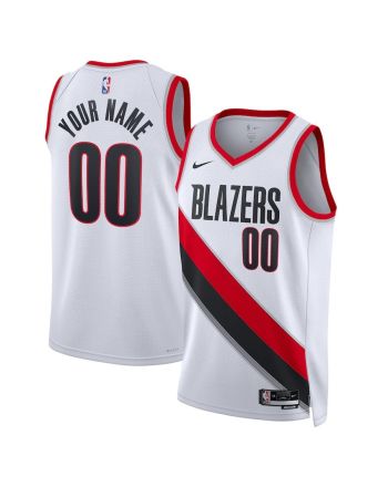 Portland Trail Blazers Custom 00 Men 2022/23 Swingman Jersey - Association Edition