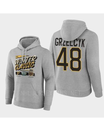 Matt Grzelcyk 48 Boston Bruins 2022-23 Winter Hoodie Pullover