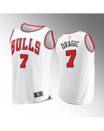 Chicago Bulls 7 Goran Dragic Jersey 2022-23 White