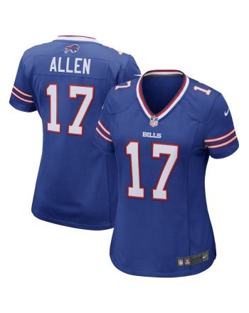 Josh Allen 17 Buffalo Bills Women Game Jersey - Royal