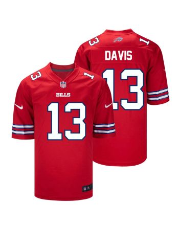 Gabriel Davis 13 Buffalo Bills Men Alternate Game Jersey - Red