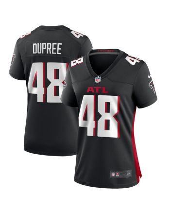 Bud Dupree 48 Atlanta Falcons Game Women Jersey - Black