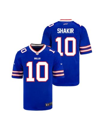 Khalil Shakir 10 Buffalo Bills YOUTH Home Game Jersey - Royal