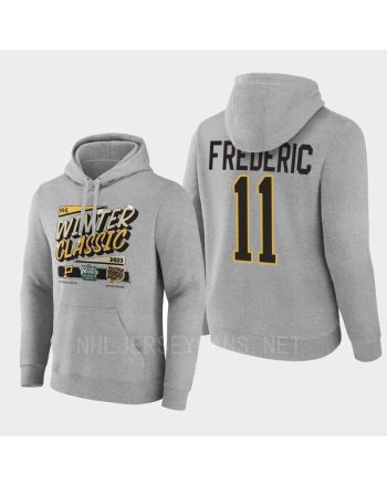 Trent Frederic 11 Boston Bruins 2022-23 Winter Hoodie Pullover