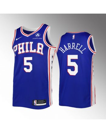 Montrezl Harrell 5 Philadelphia 76ers Blue Jersey Icon Edition Swingman