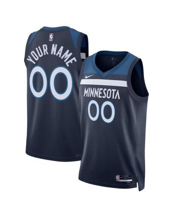 Minnesota Timberwolves Custom 00 Men 2022/23 Swingman Jersey - Icon Edition