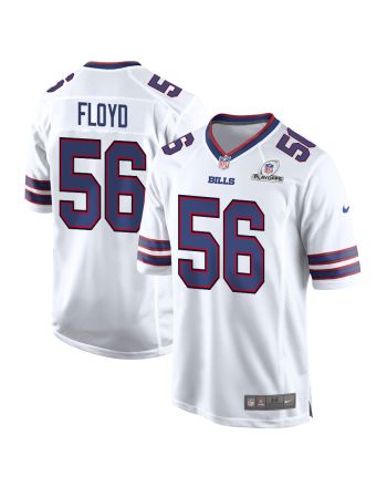 Leonard Floyd 56 Buffalo Bills 2023 Playoffs Patch Game Men Jersey - White