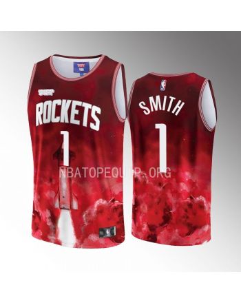 Jabari Smith 1 Houston Rockets NBA & KidSuper Studios Unisex Hometown Jersey