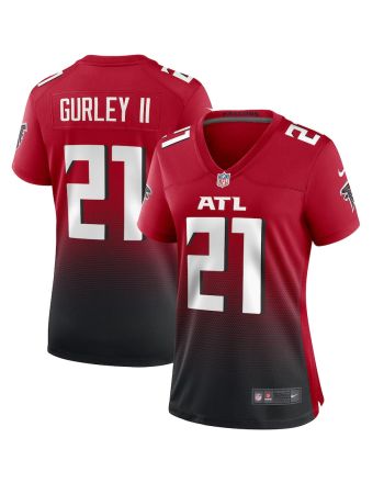 Todd Gurley II 21 Atlanta Falcons Women 2nd Alternate Game Jersey - Red