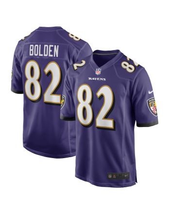 Slade Bolden Baltimore Ravens Player Game Jersey - Purple