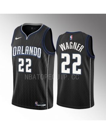 Franz Wagner 22 2022-23 Orlando Magic Black City Edition Men Jersey Swingman