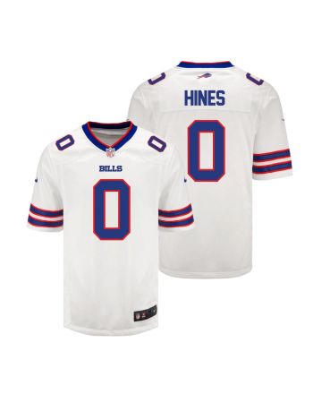 Nyheim Hines 0 Buffalo Bills Men Away Game Jersey - White