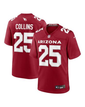 Zaven Collins 25 Arizona Cardinals Men Home Game Jersey - Cardinal