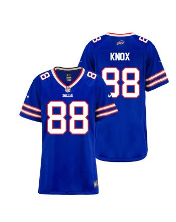 Dawson Knox 88 Buffalo Bills Women Home Game Jersey - Royal