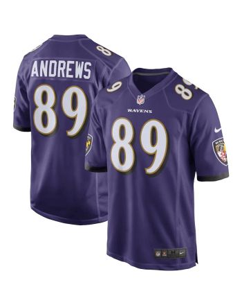 Mark Andrews 89 Baltimore Ravens Game Jersey - Purple