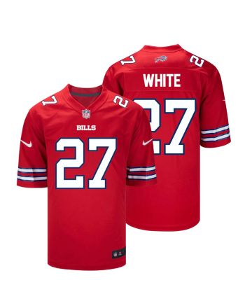 Tre'Davious White 27 Buffalo Bills Men Alternate Game Jersey - Red