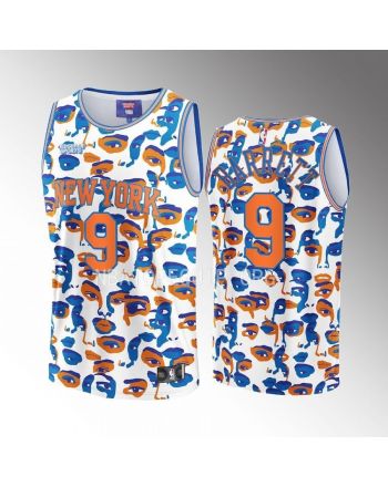 RJ Barrett 9 New York Knicks NBA & KidSuper Studios Unisex Hometown Jersey