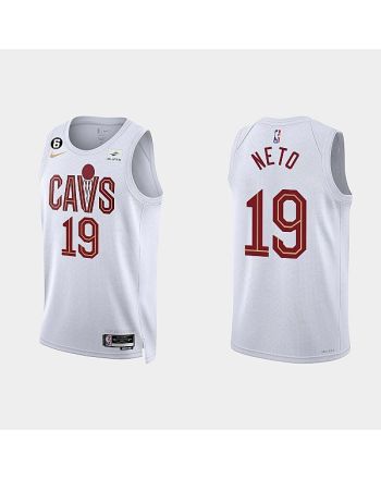 Cleveland Cavaliers Raul Neto 19 2022-23 Association Edition White Men Jersey Swingman