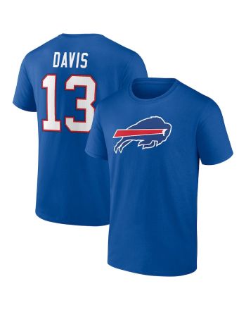 Gabe Davis 13 Buffalo Bills Unisex T-Shirt - Royal