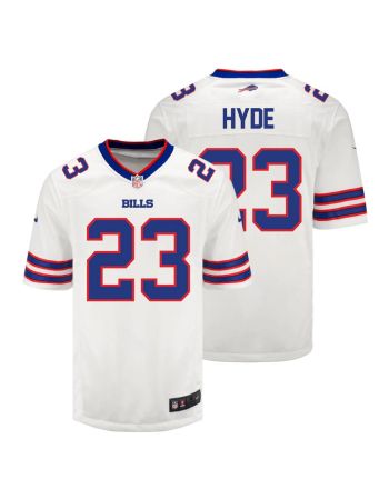 Micah Hyde 23 Buffalo Bills Men Away Game Jersey - White