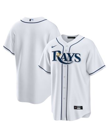 Tampa Bay Rays Home Team Men Jersey - White