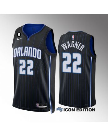 Orlando Magic Franz Wagner 22 2022-23 Icon Edition Black Jersey Swingman