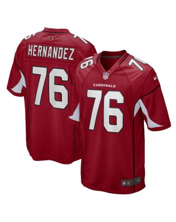 Will Hernandez Arizona Cardinals Game Player Jersey - Cardinal