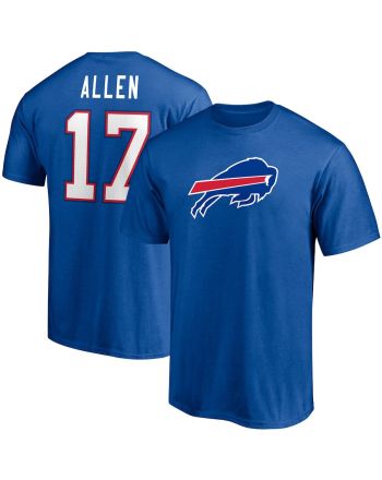 Josh Allen 17 Buffalo Bills Unisex T-Shirt - Royal