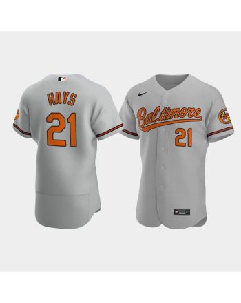 Austin Hays 21 Baltimore Orioles Gray Road Jersey Jersey