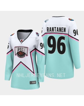 Mikko Rantanen 96 Colorado Avalanche 2023 All-Star Game Jersey White Equipment